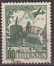 Poland 1954 Landscape 60 GR Green Scott C35. Polonia c35. Uploaded by susofe